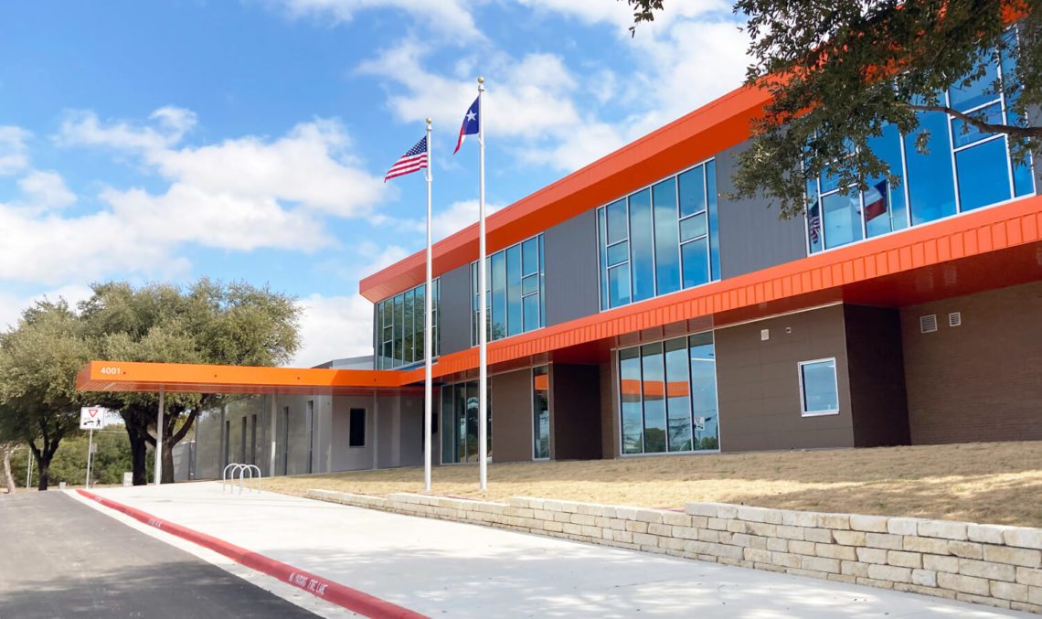 Norman Sims Elementary School exterior view